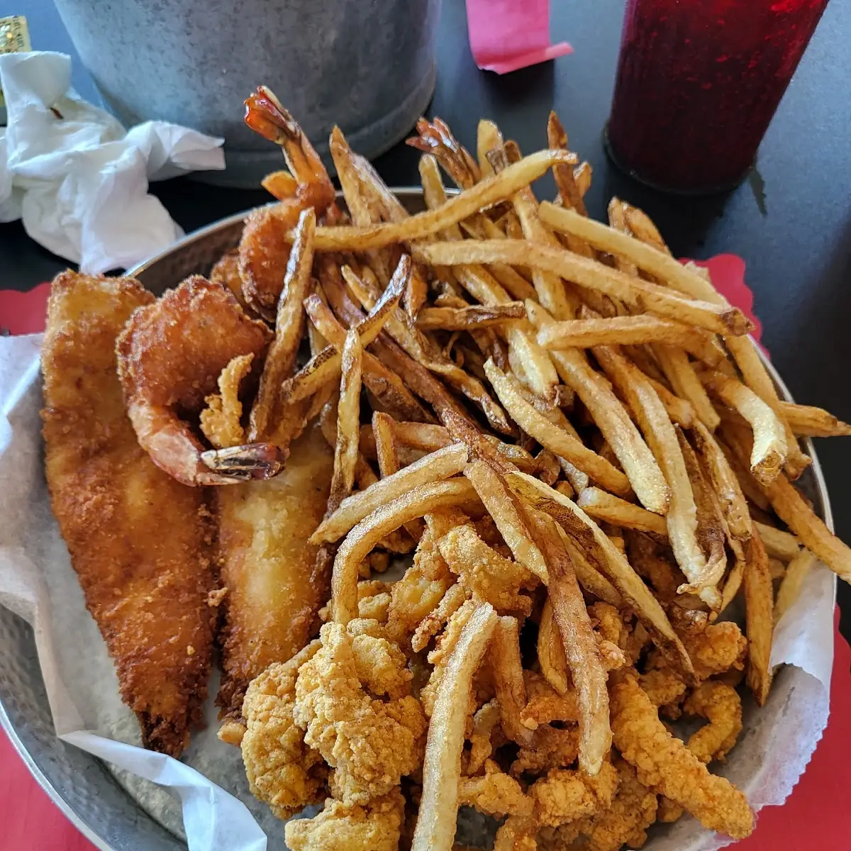 Fried Seafood Combo