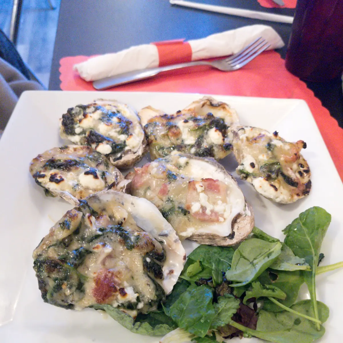 Oysters Rockefeller