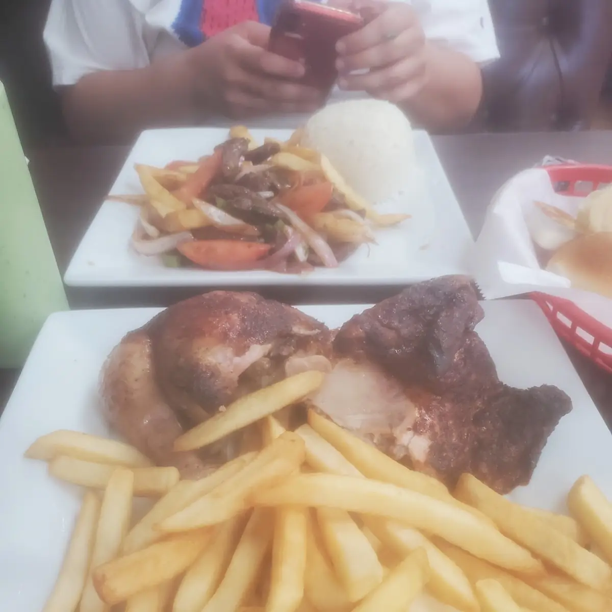 Peruvian Roasted Chicken Plate
