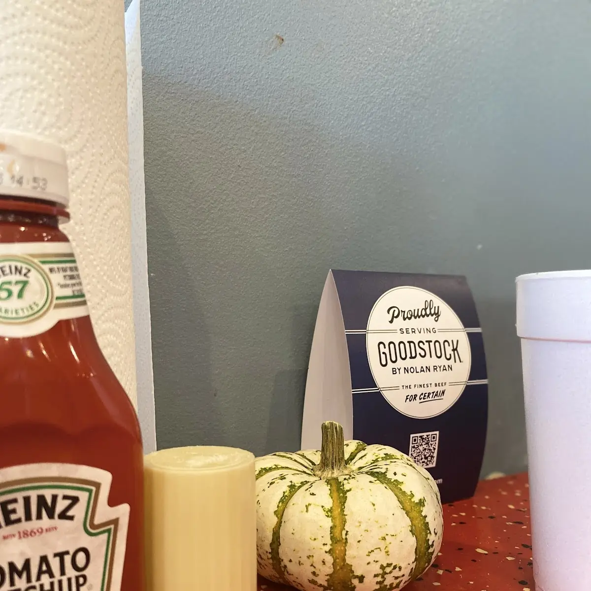 Salt Pepper and Ketchup