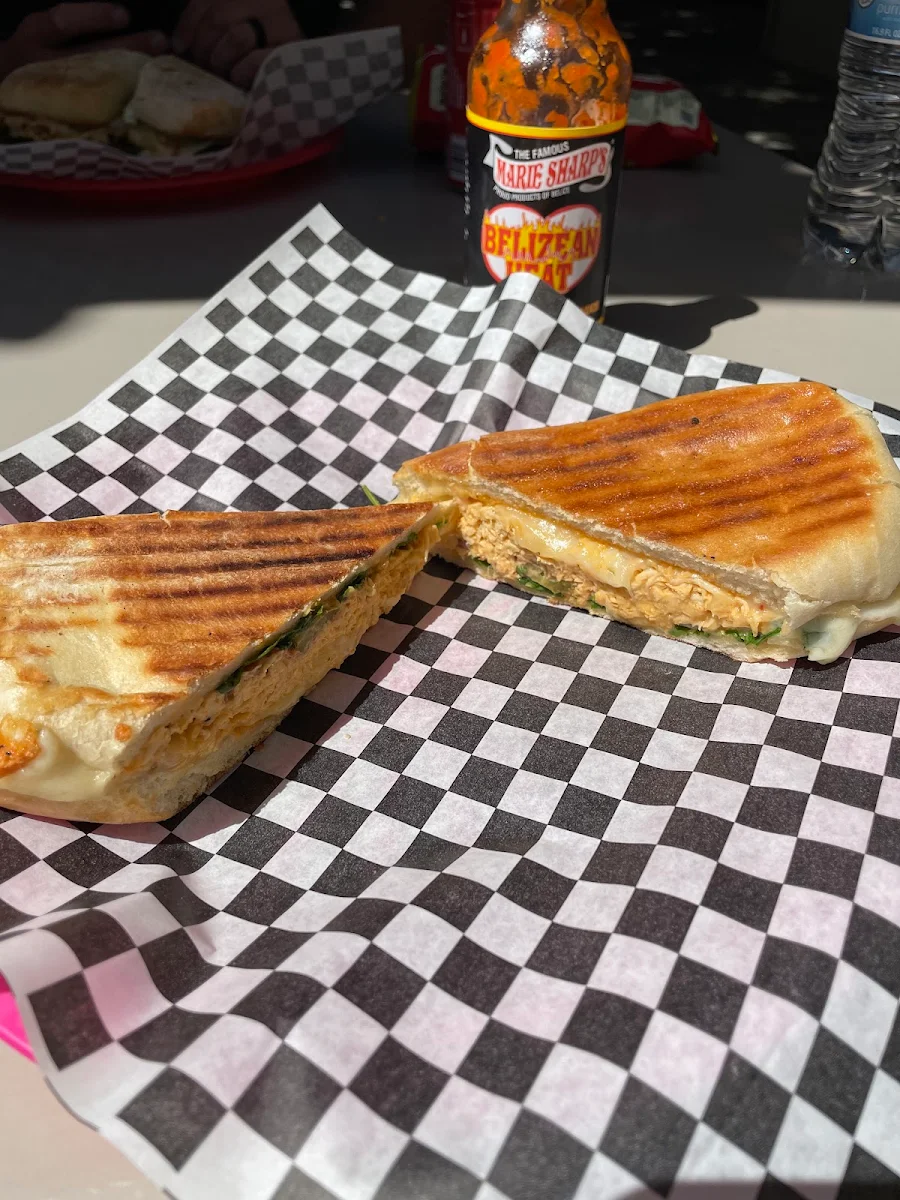 Half Panini with Side Salad or Cup of Soup