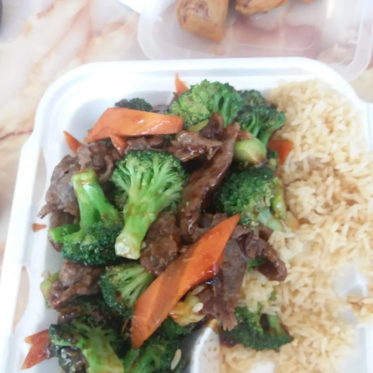 Broccoli w Roast Pork