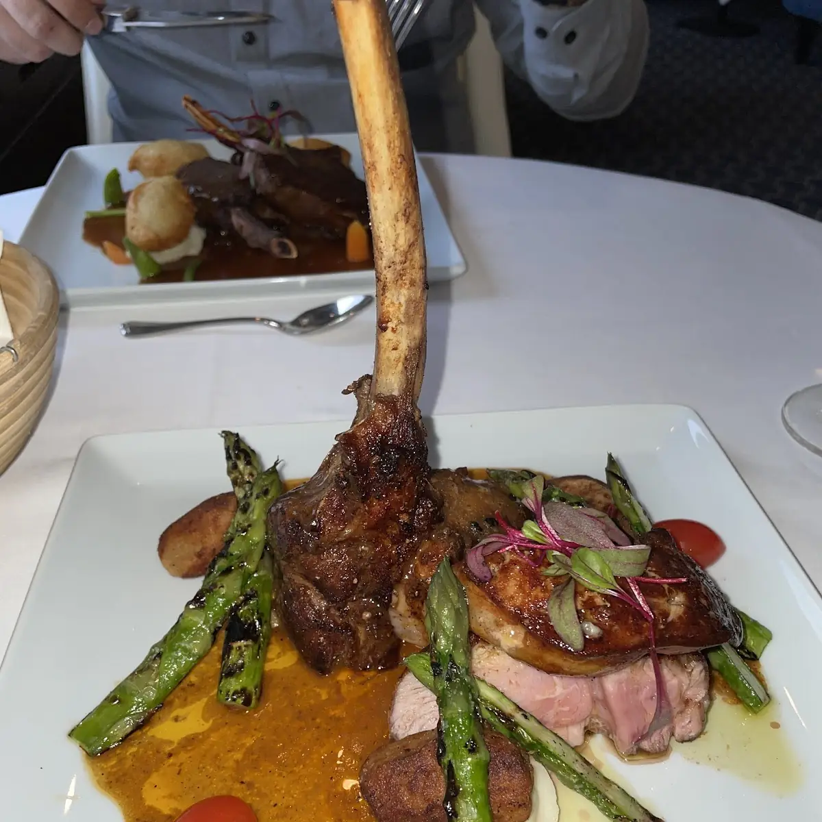 Lamb Chop and Foie Gras