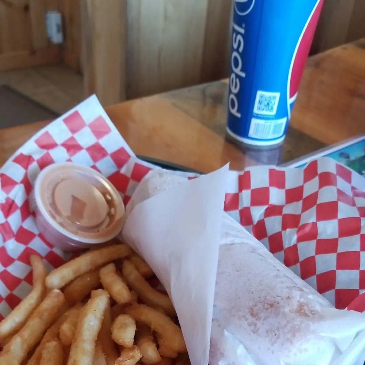 Soft Taco with Fries
