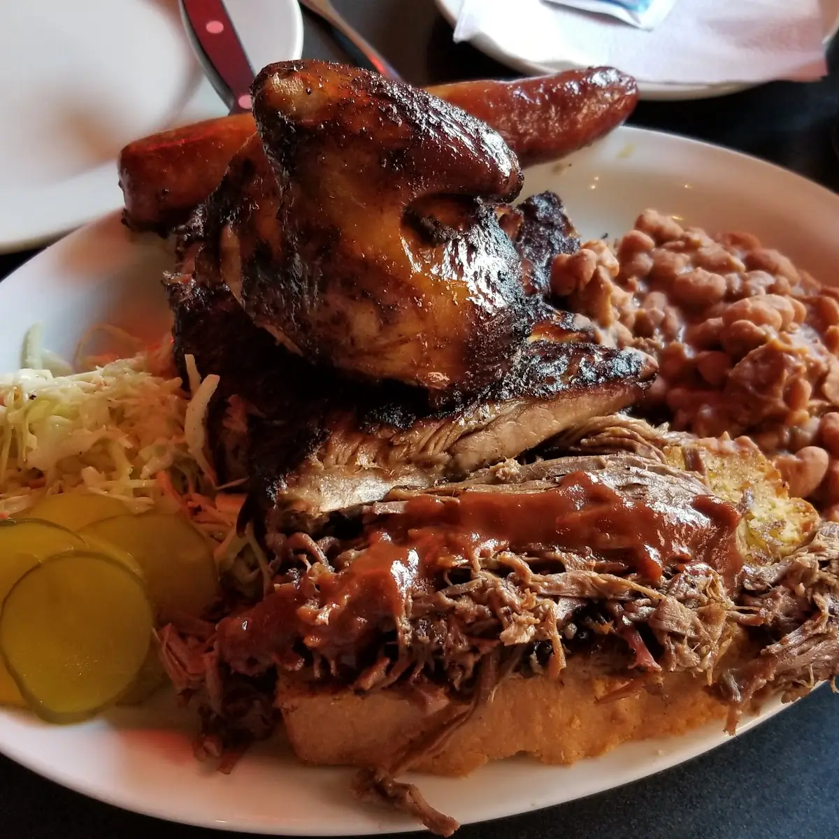 BBQ Pulled Pork Platter