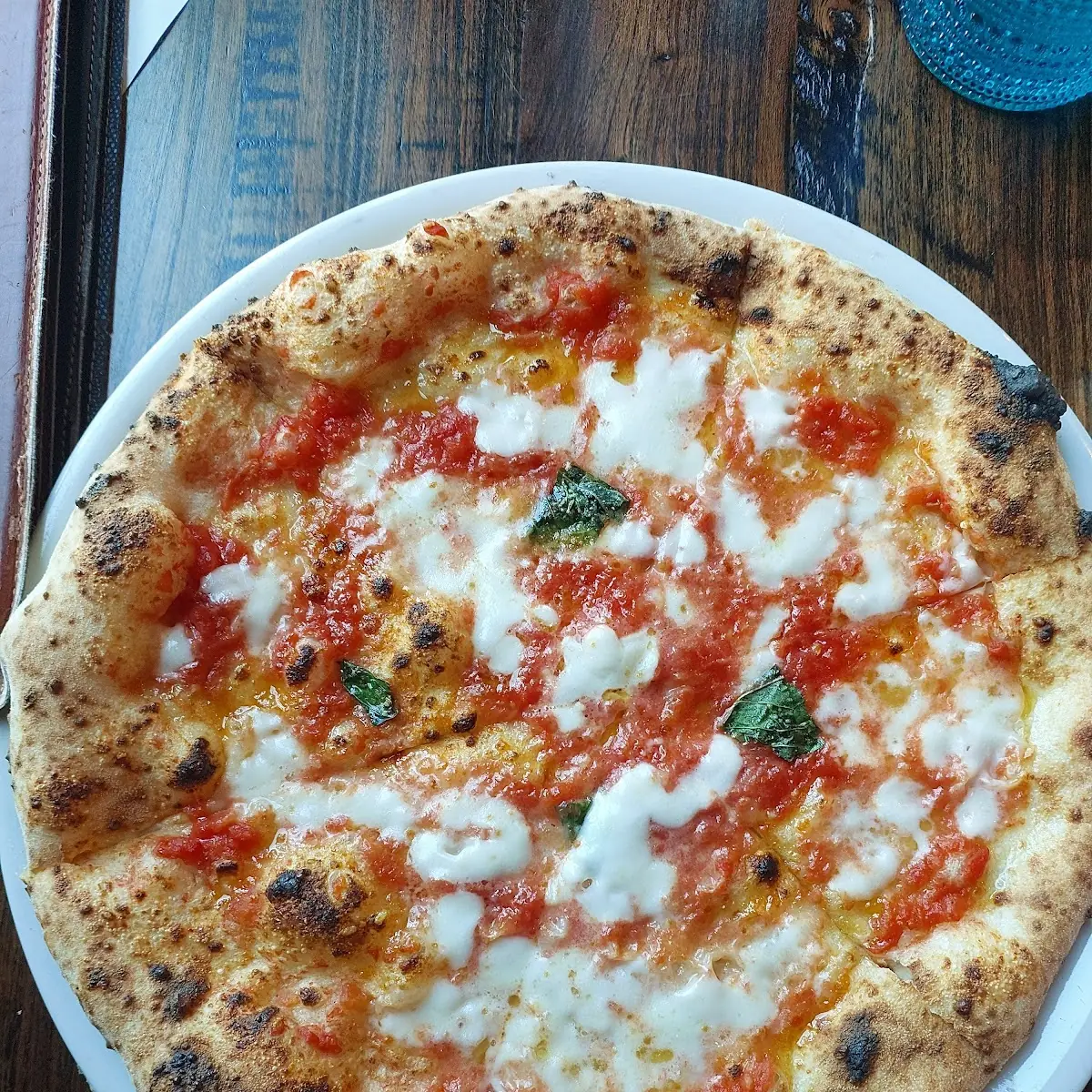Margherita Pizza with Fresh Basil