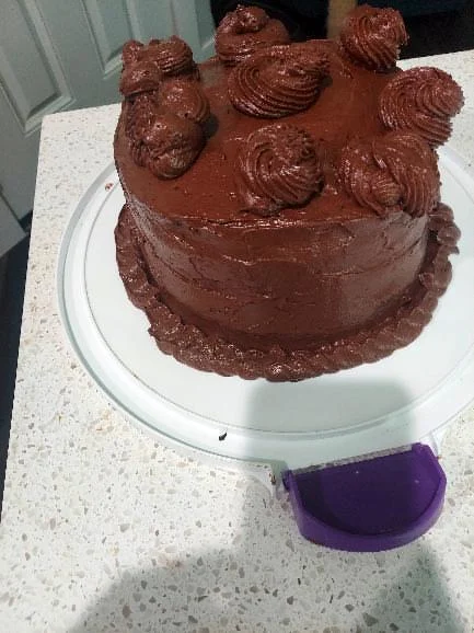 Hershey's Deep Dark Chocolate Cake- 2 Layer