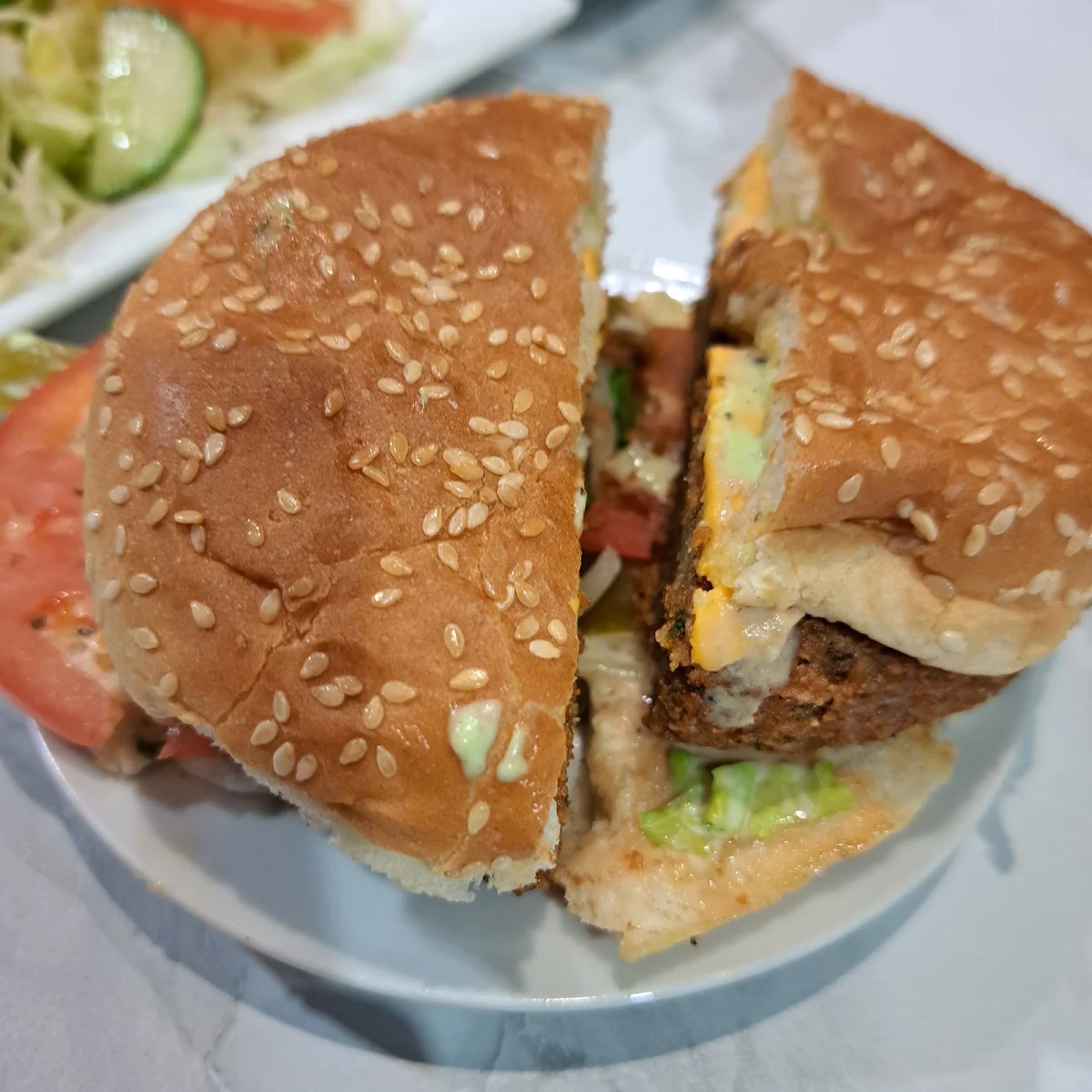 Falafel Burgers