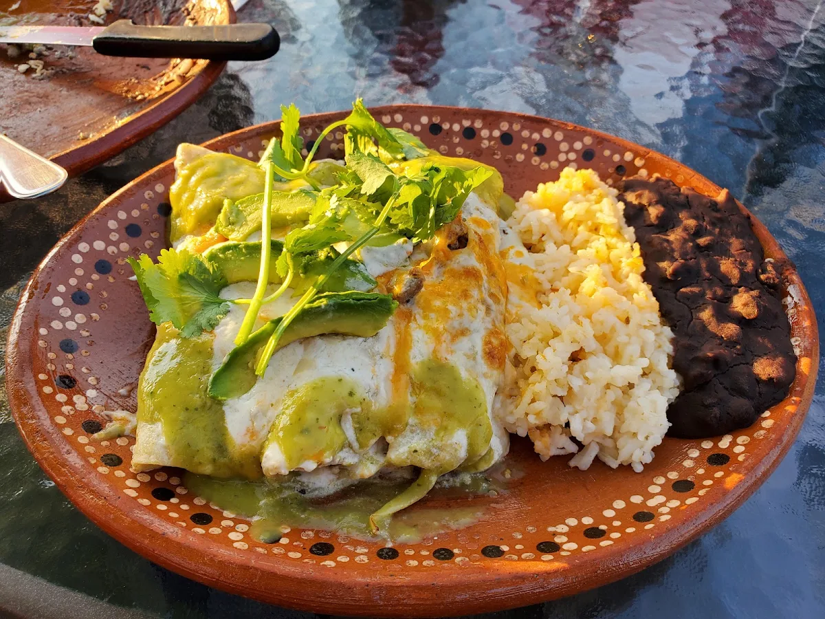 Green Enchiladas, Sol De Acapulco Restaurante
