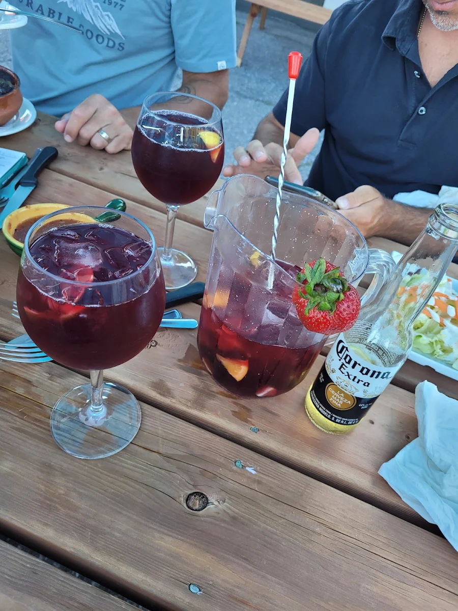 Sangria Glass, Sol De Acapulco Restaurante