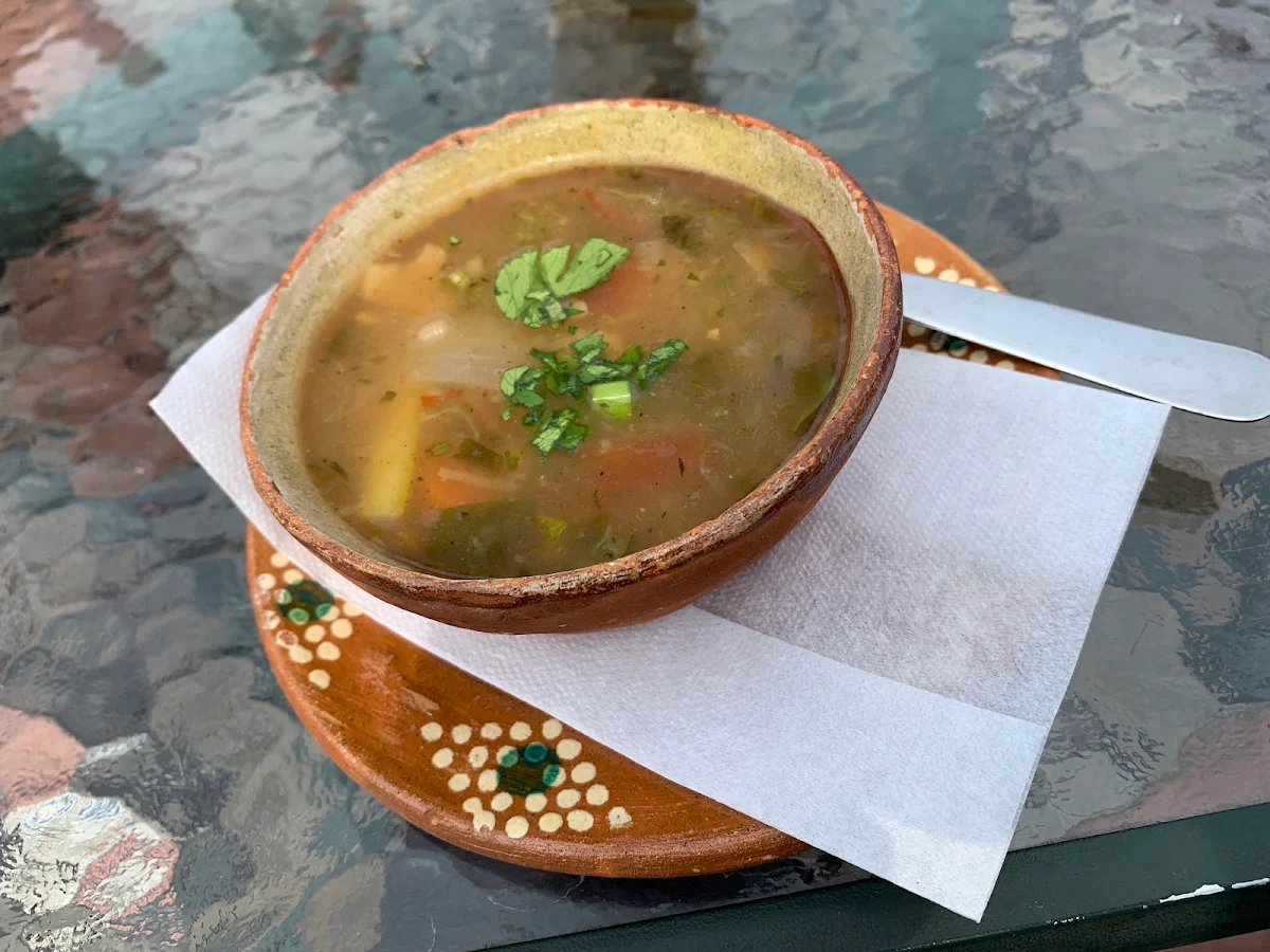 Sopa Del Dia Soup of the Day, Sol De Acapulco Restaurante