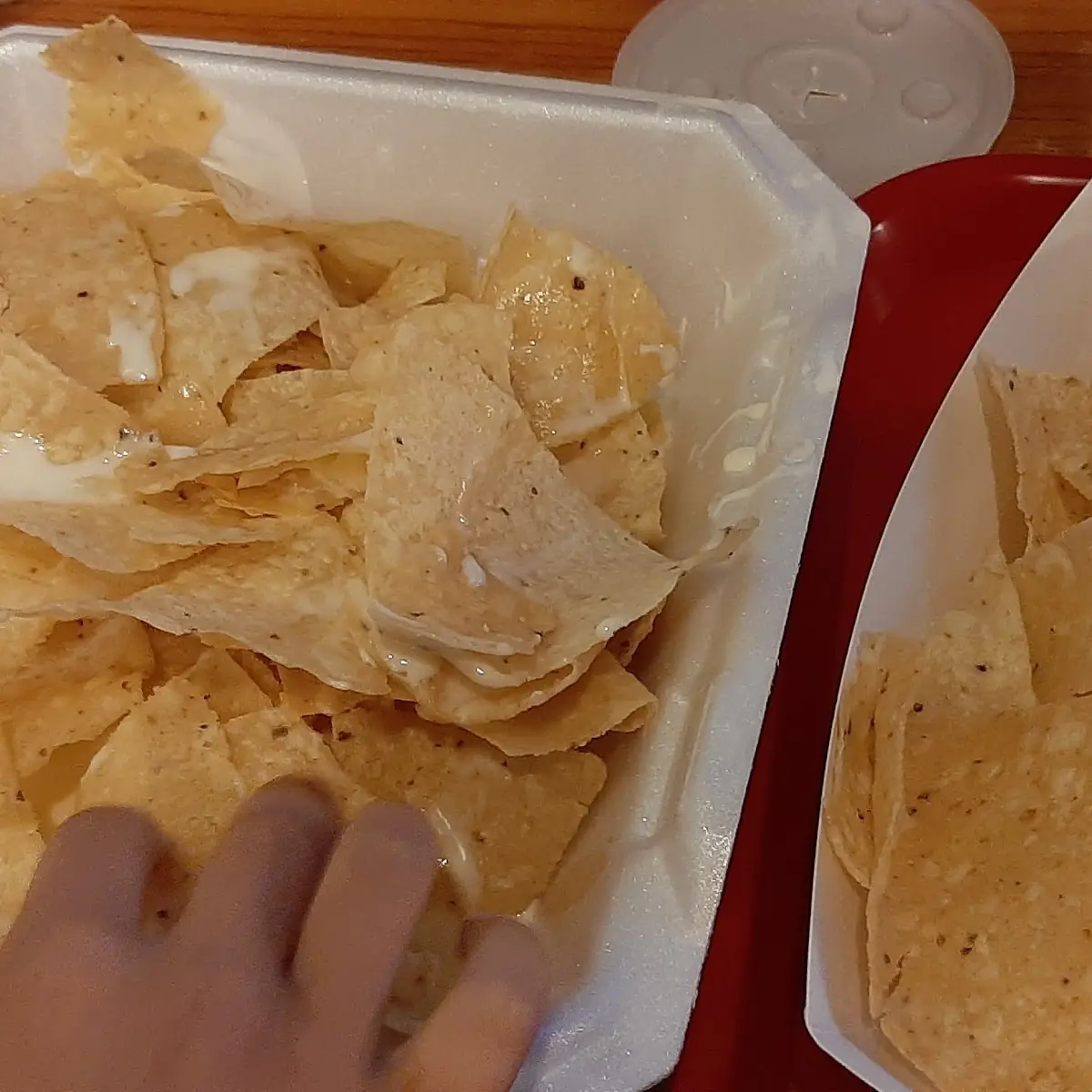 Just Cheese Nachos