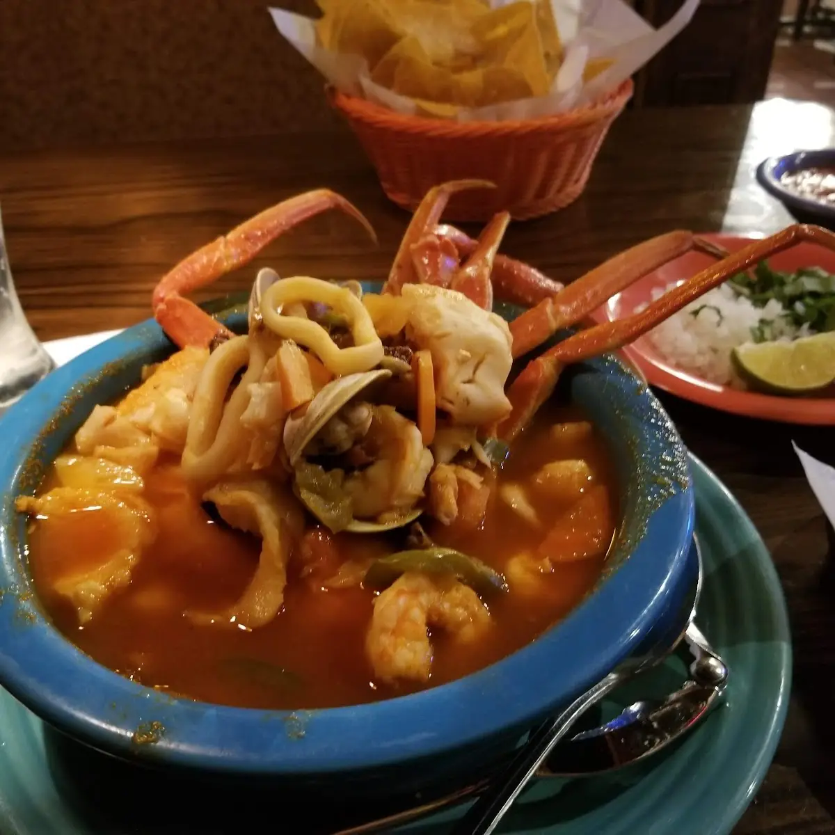 Caldo De Mariscos Soup