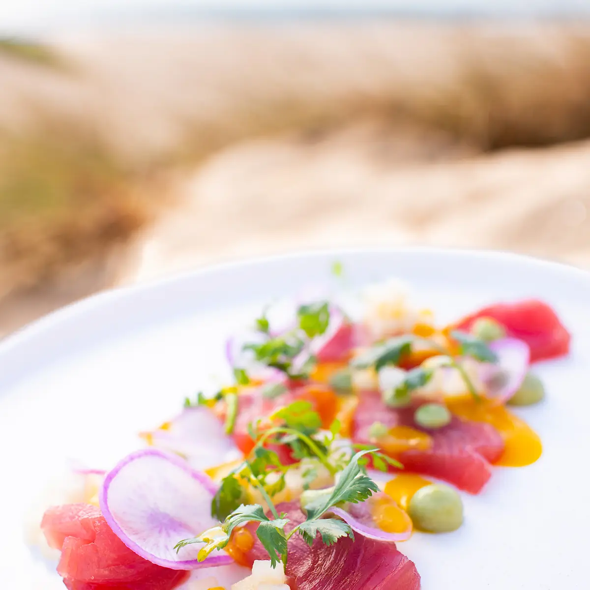 Ahi Tuna Crudo