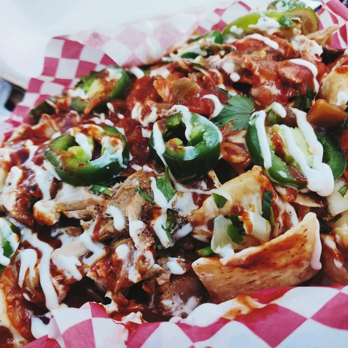 Spicy Chicken Nachos
