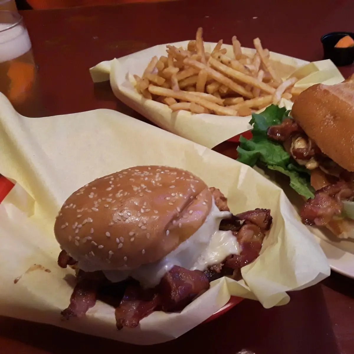British Burger and Fries