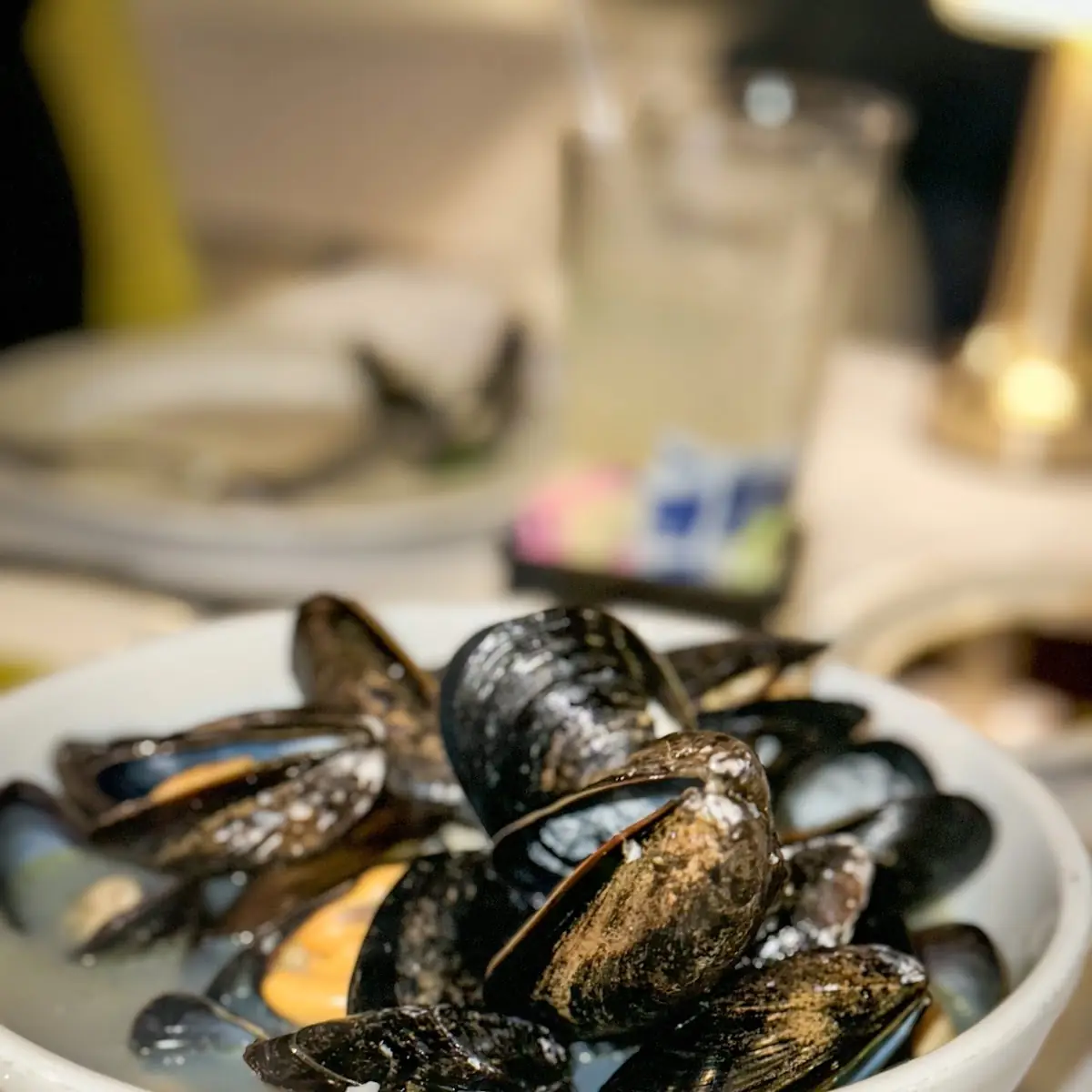 Mussels in White Wine Sauce