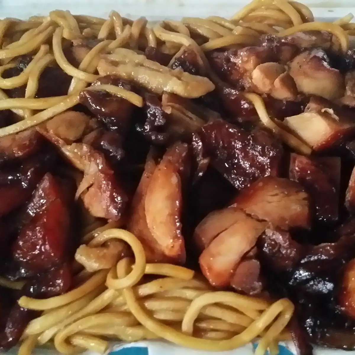 Roast Pork or Chicken Lo Mein