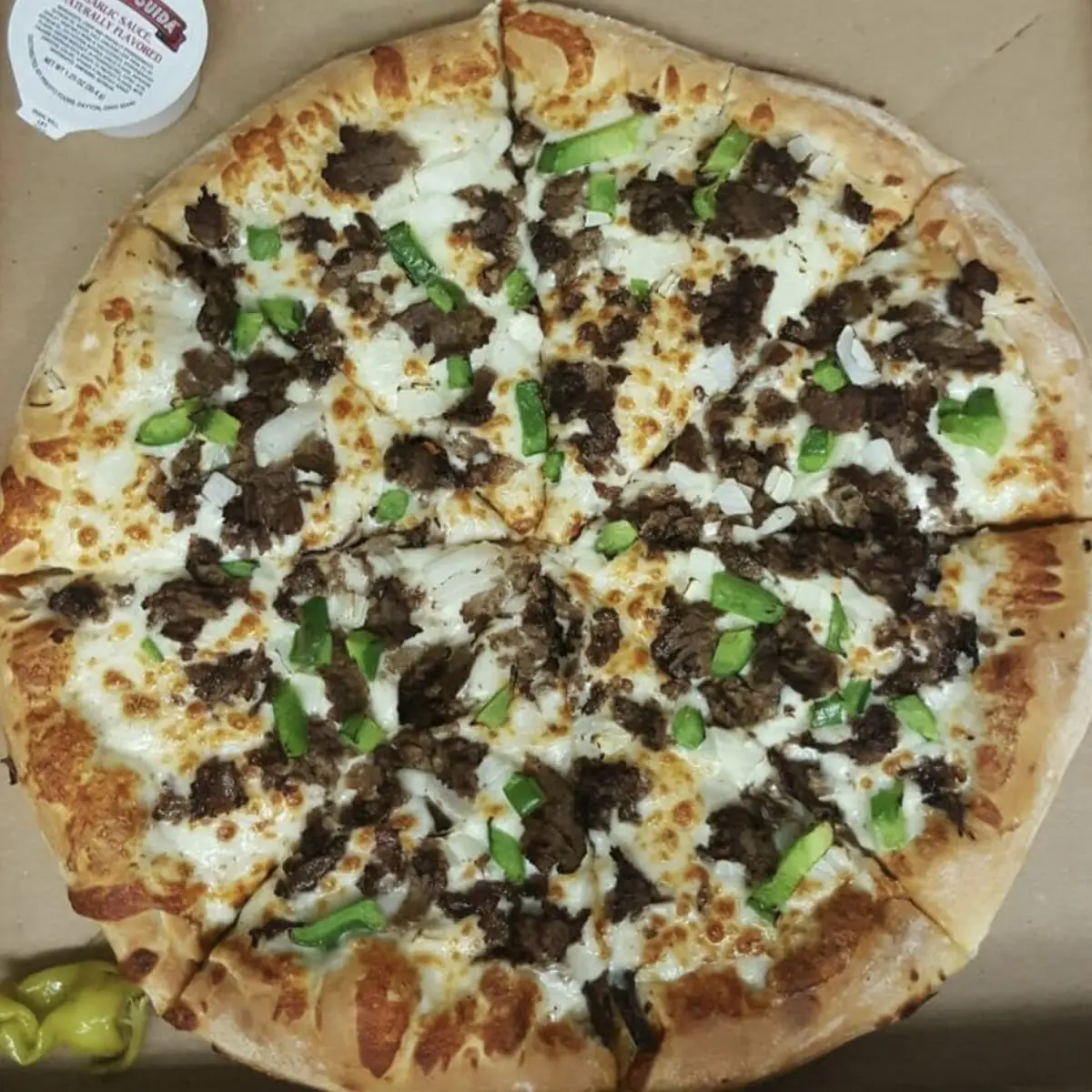 Philly Cheese Steak Pizza