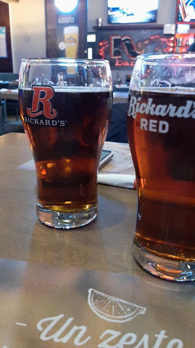 Bière Rickards Red, Restaurant Normandin Lévis
