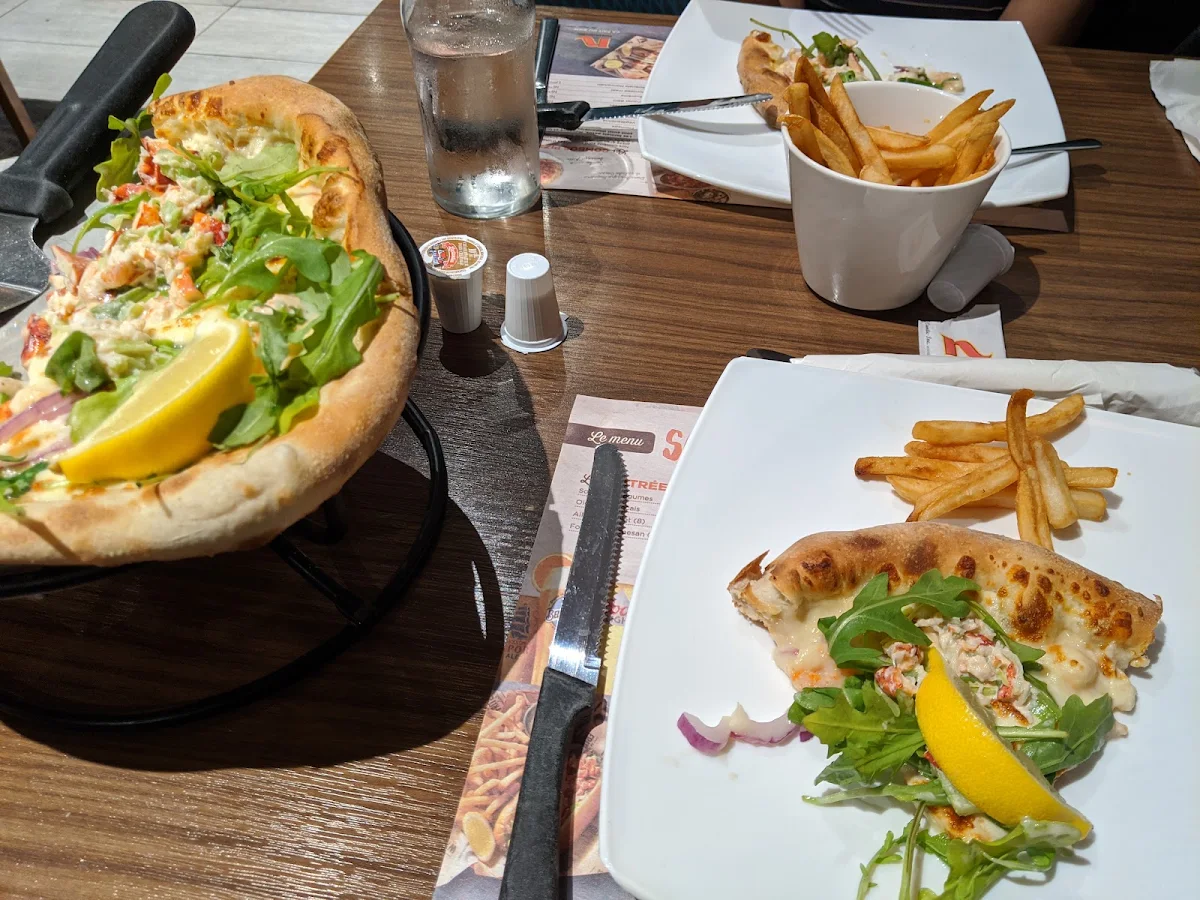 Pizza Fruit de Mer, Restaurant Normandin Lévis