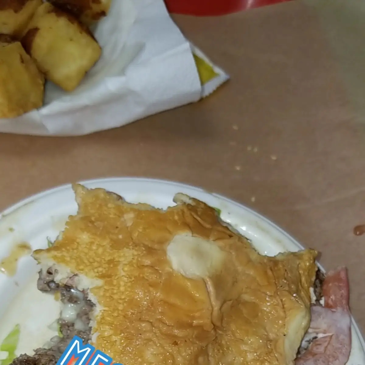 Big Bopper -Double Cheeseburger with Lettuce Tomato and Mayo