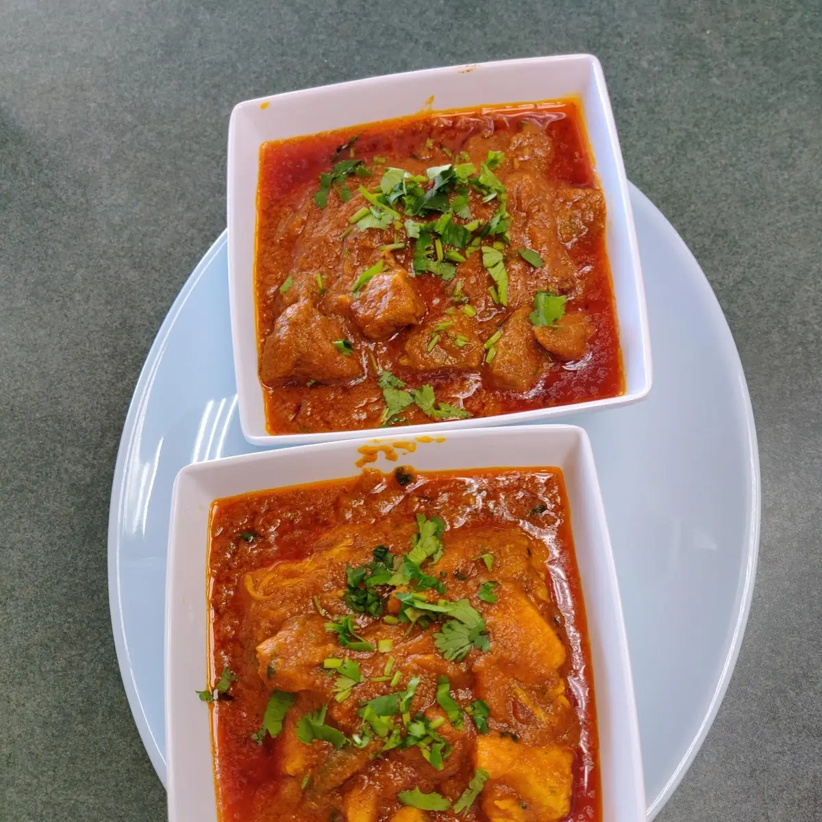 Chicken Curry and Lamb Curry