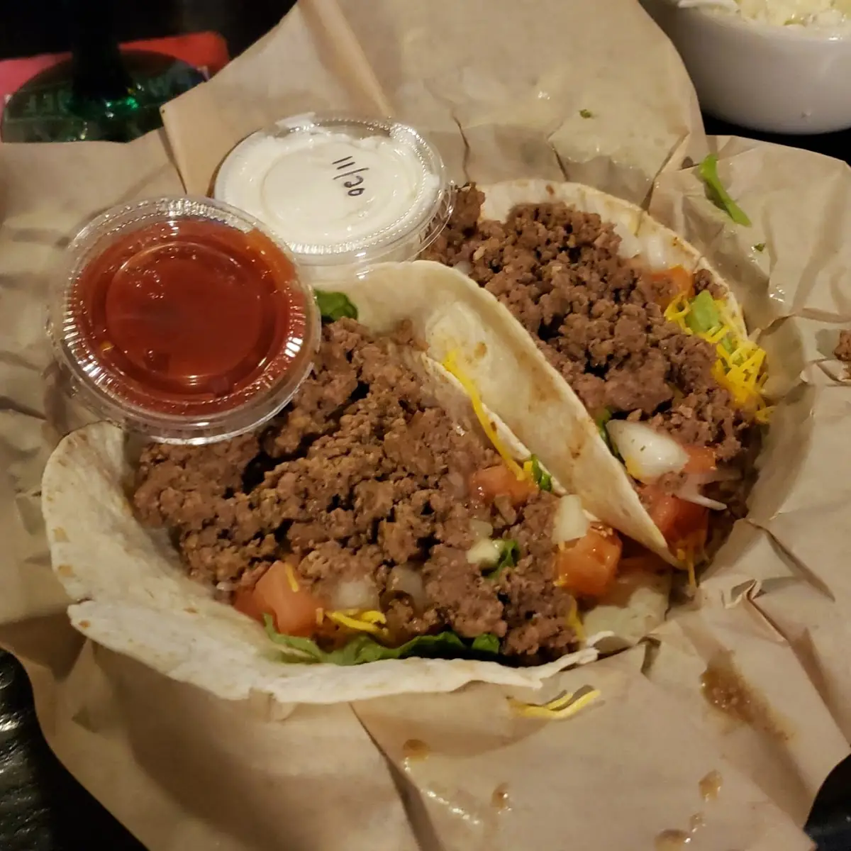 2 Soft Shell Tacos