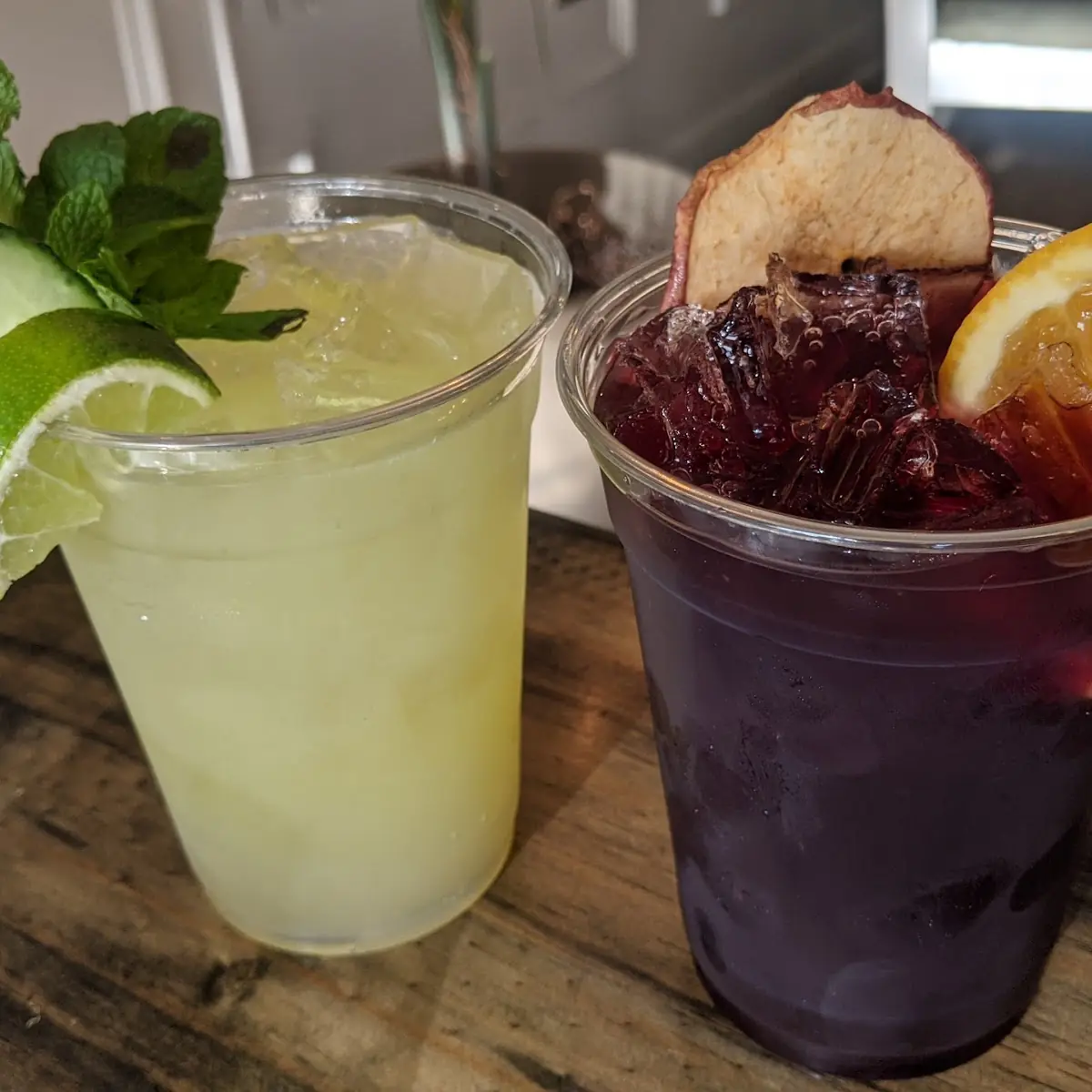 Mezcal Mule and Red Sangria