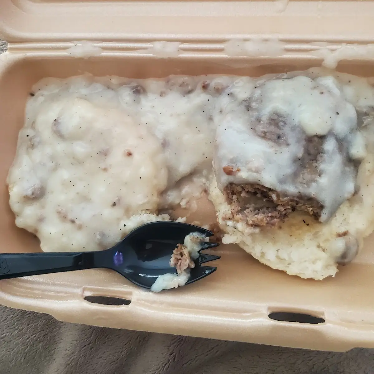 Gravy Biscuits and Sausage Gravy