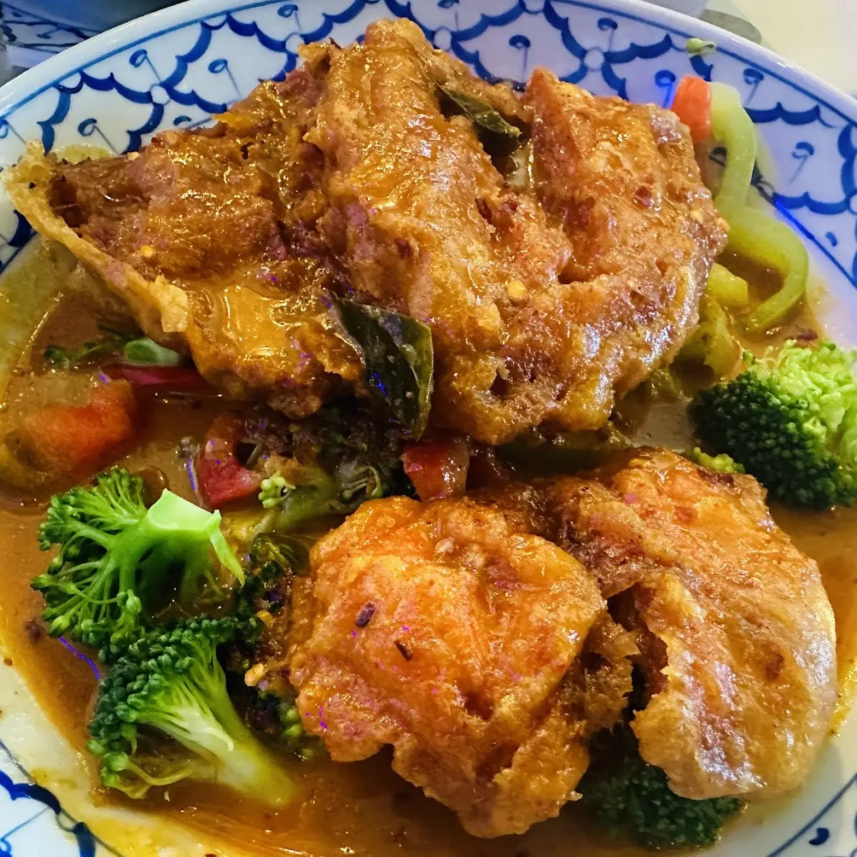 Salmon Panang Curry