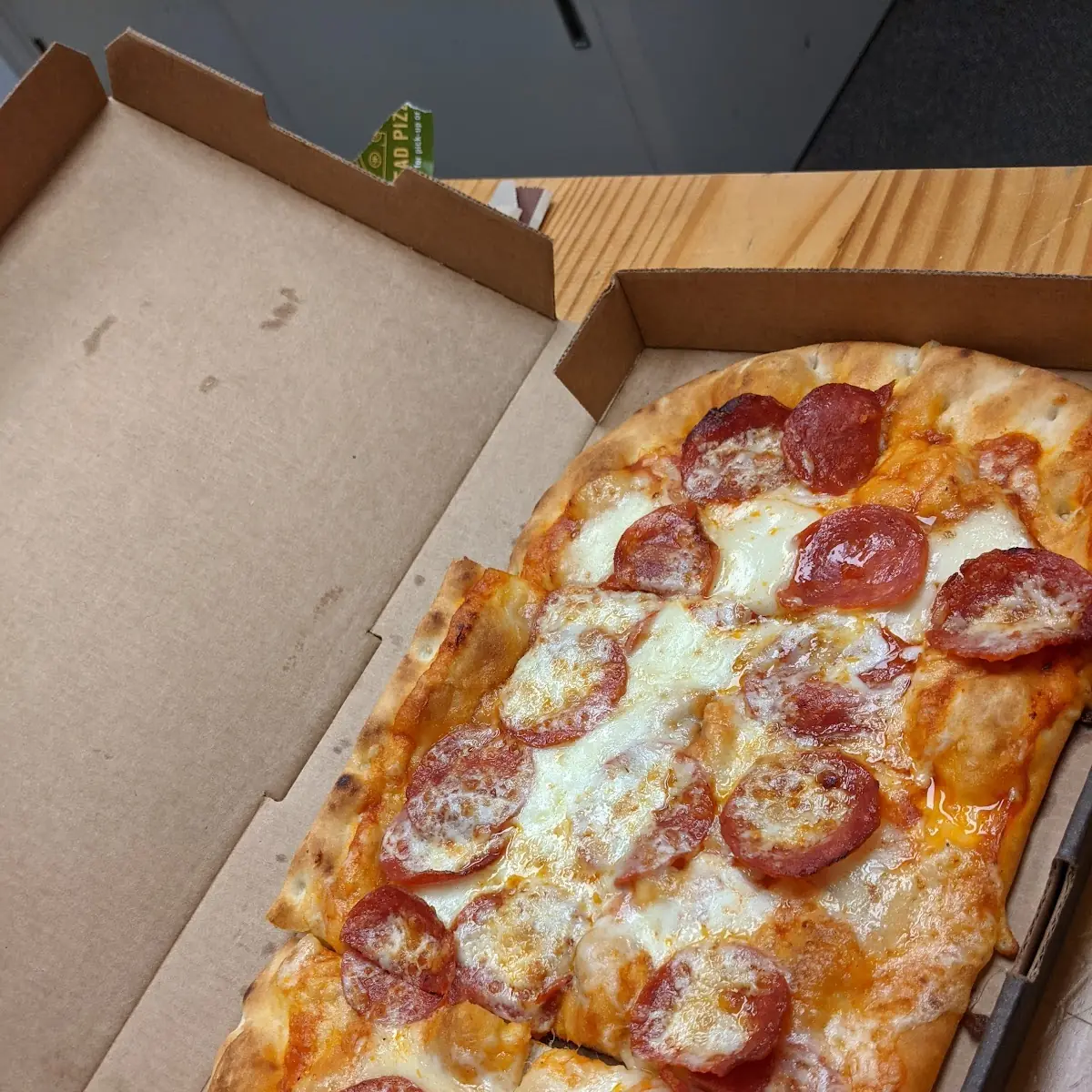 Pepperoni Flatbread Pizza