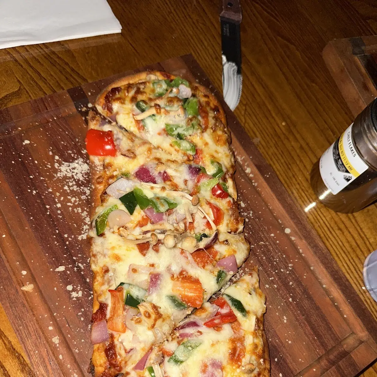 The Works Flatbread Pizza
