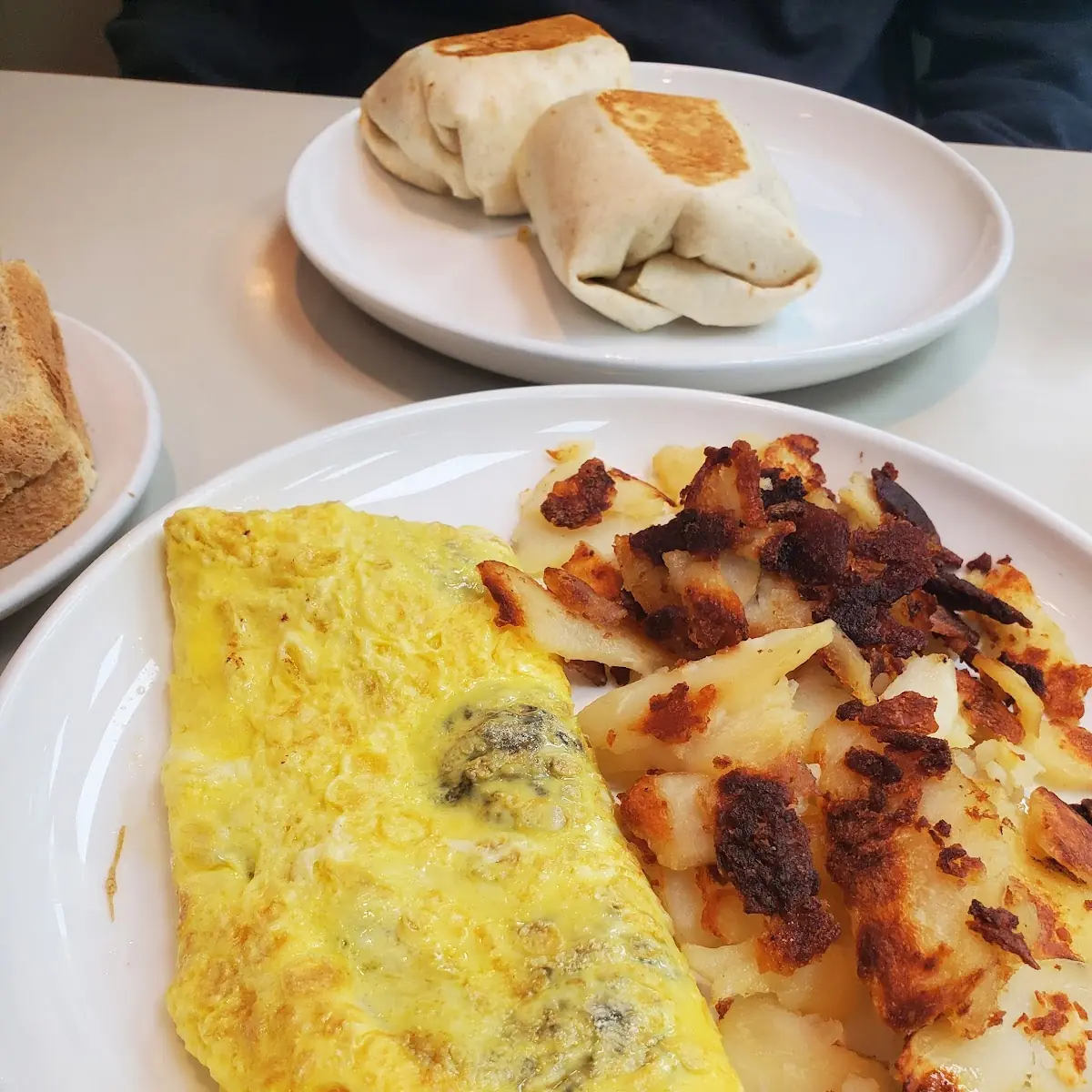 Mushroom & Swiss Omelette