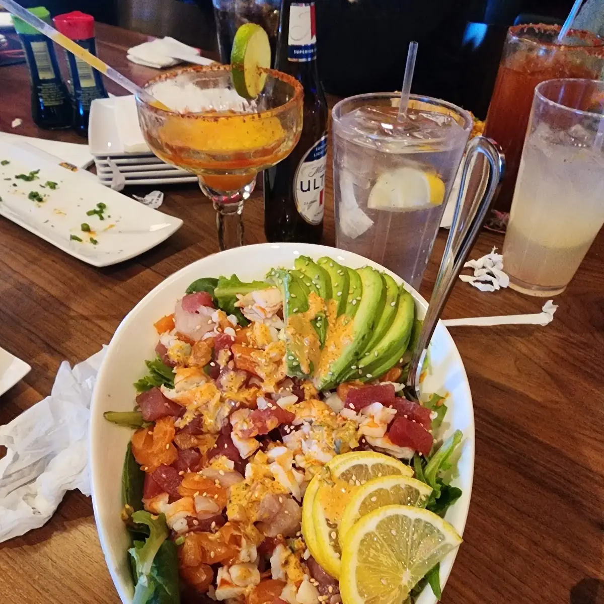 Sashimi Salad