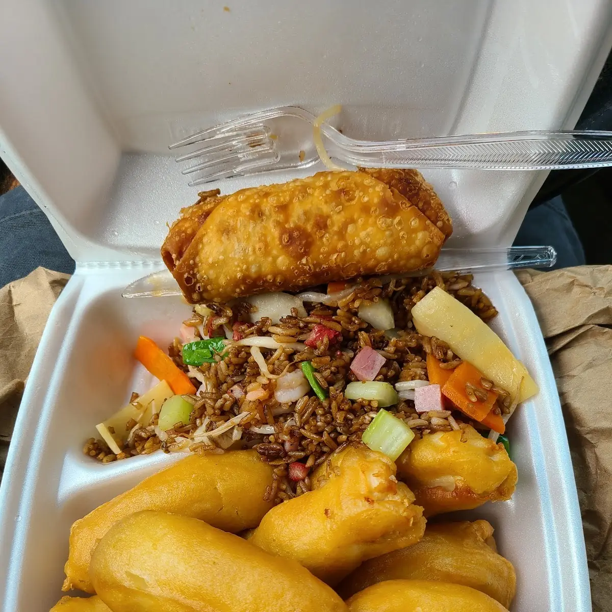 Chicken Chop Suey Sandwich  鸡杂碎三文治