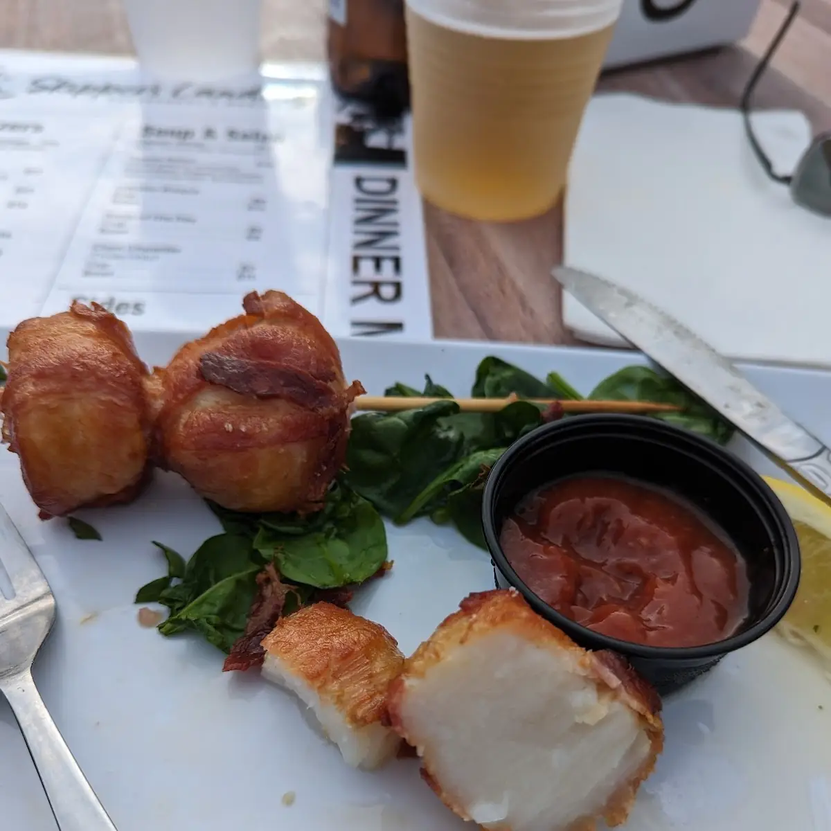 Bacon Wrapped Scallops