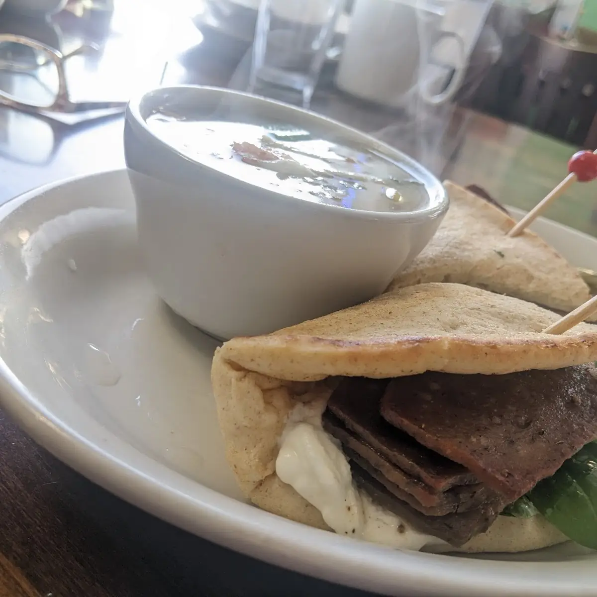 Lamb Gyro Sandwich