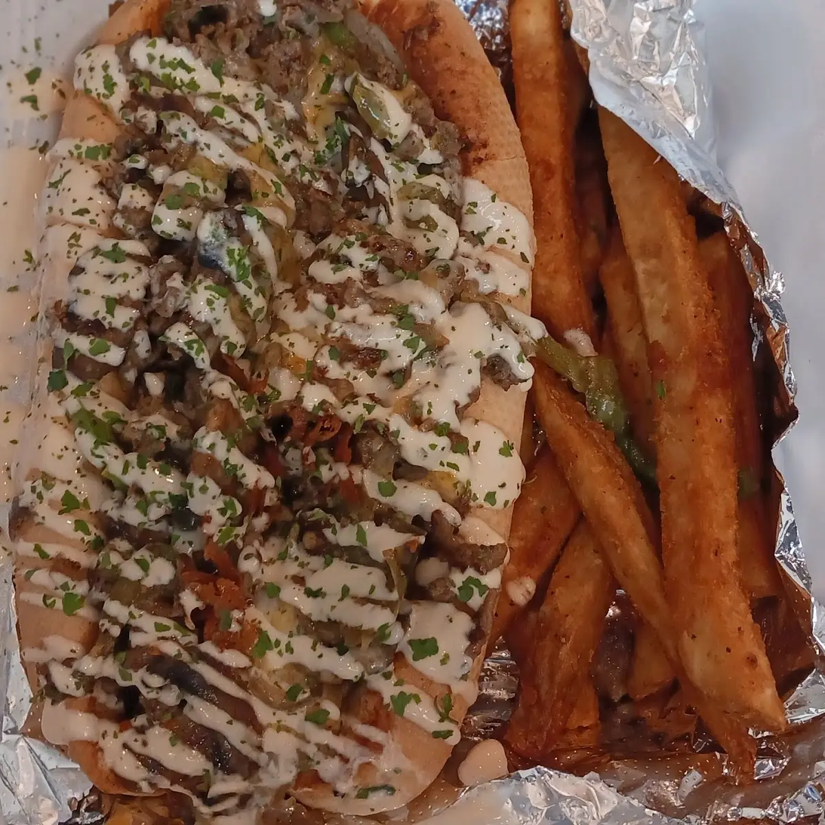 Philly Cheese Steak Sandwich