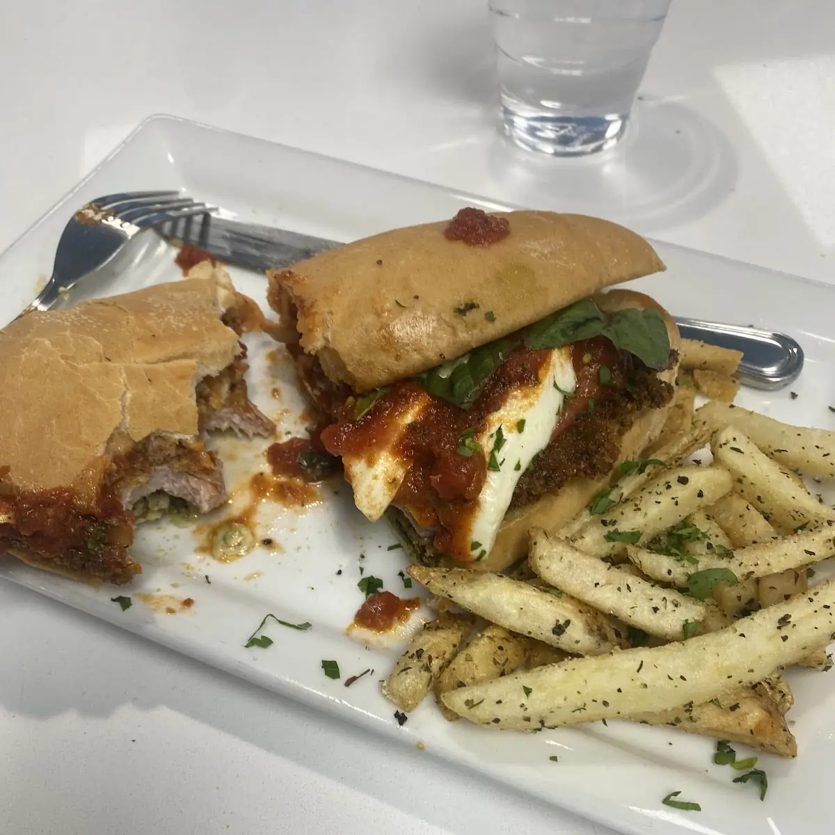 Pesto Chicken Parm