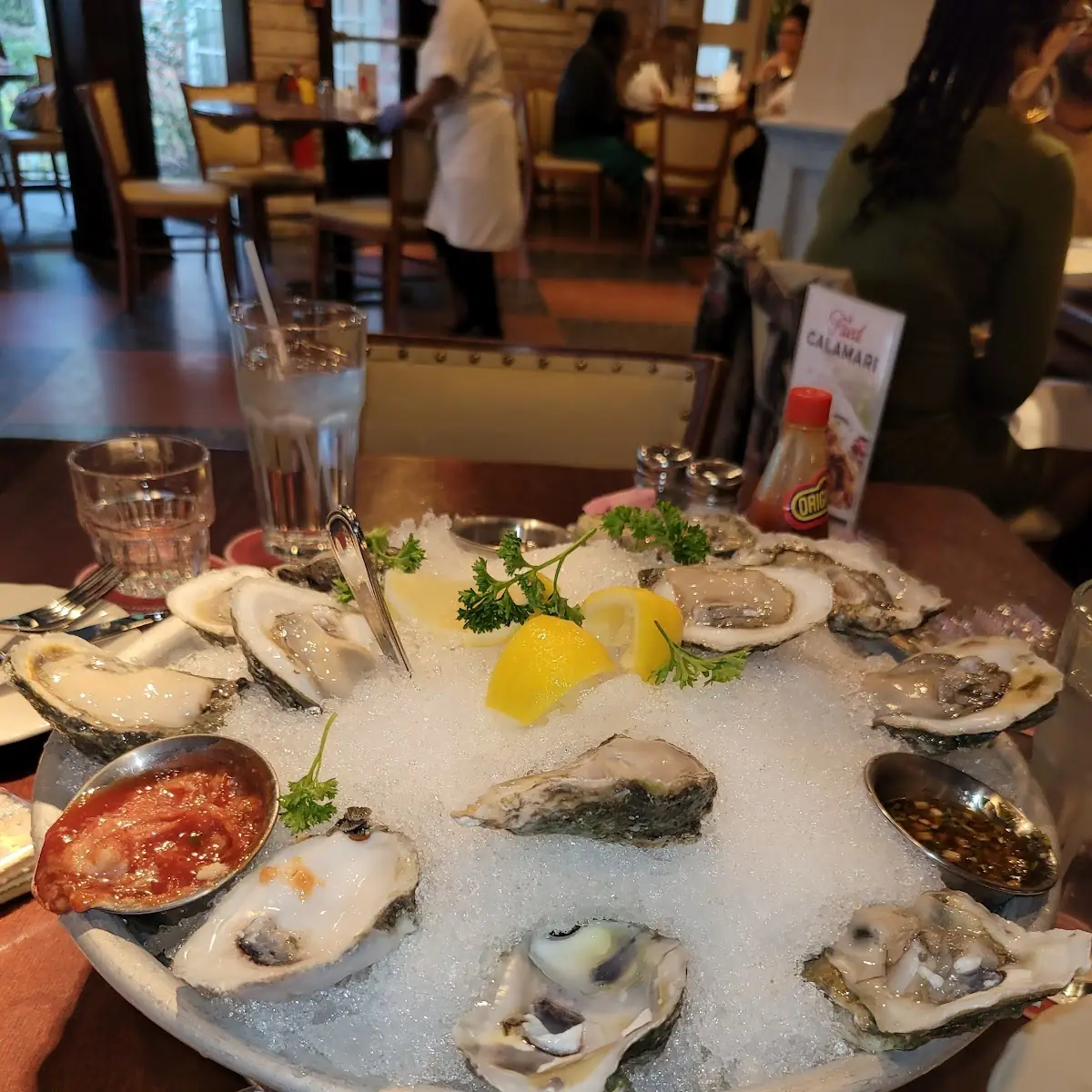 Roasted Oysters Half Shell