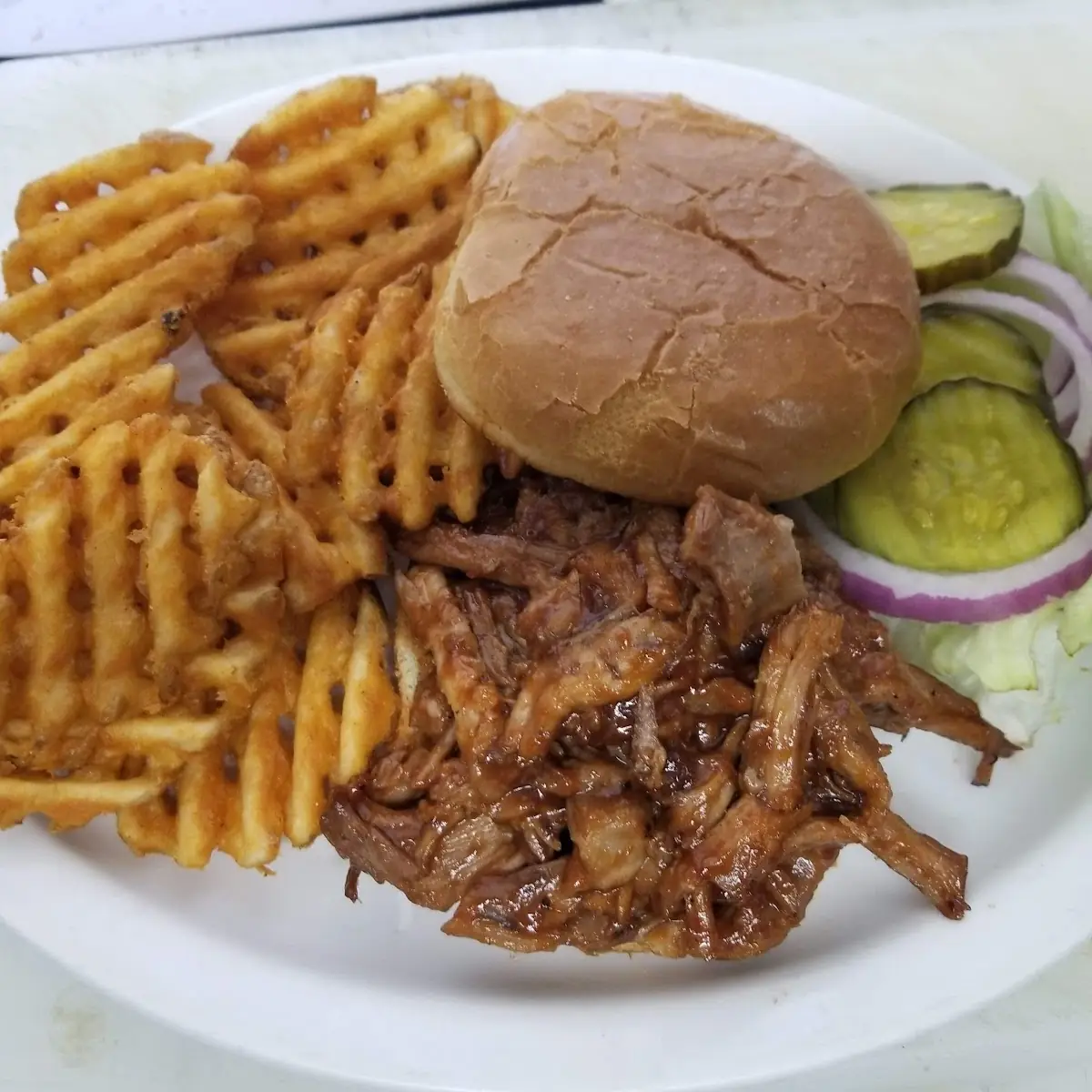 BBQ Pulled Por Sandwich