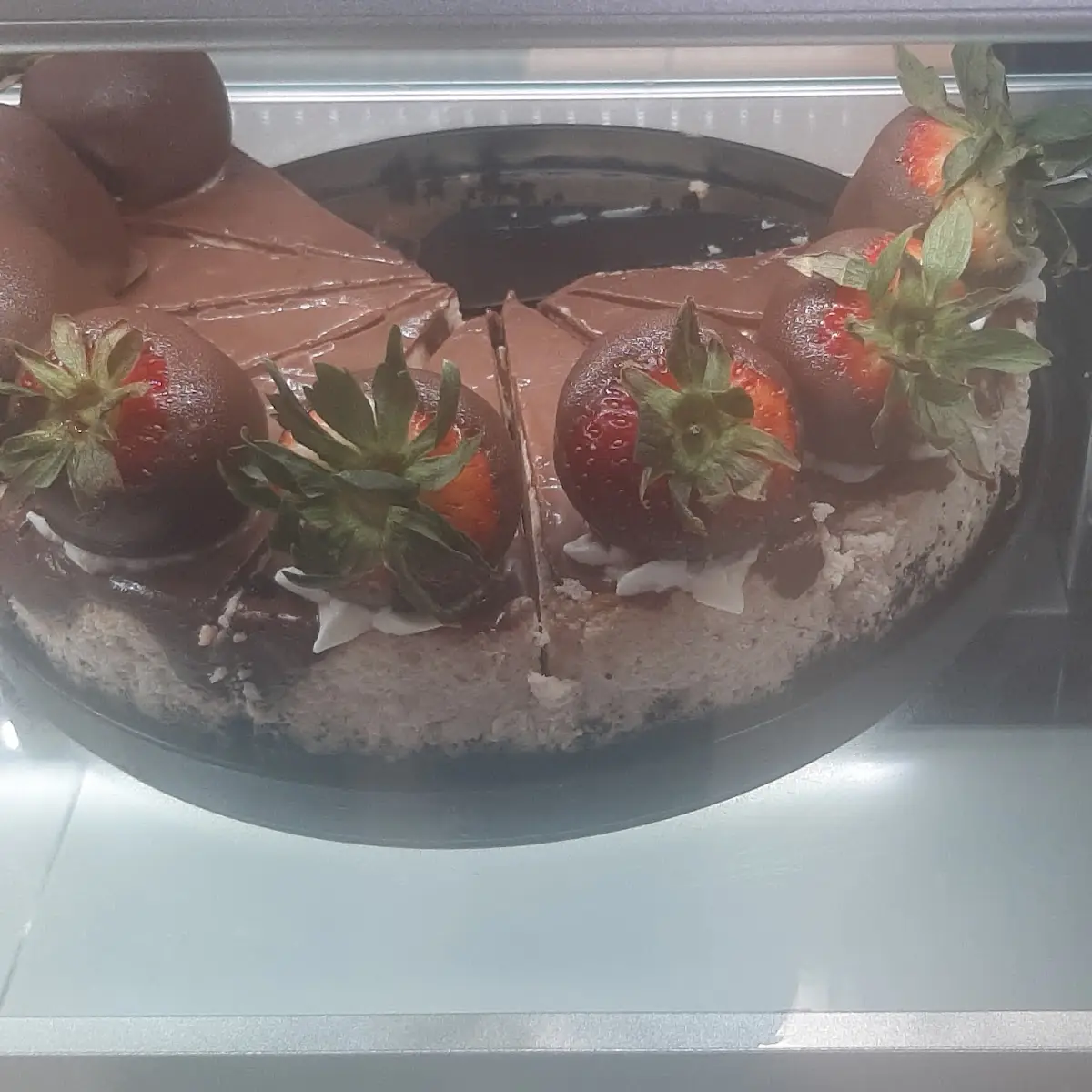Chocolate Covered Strawberry Cheesecake