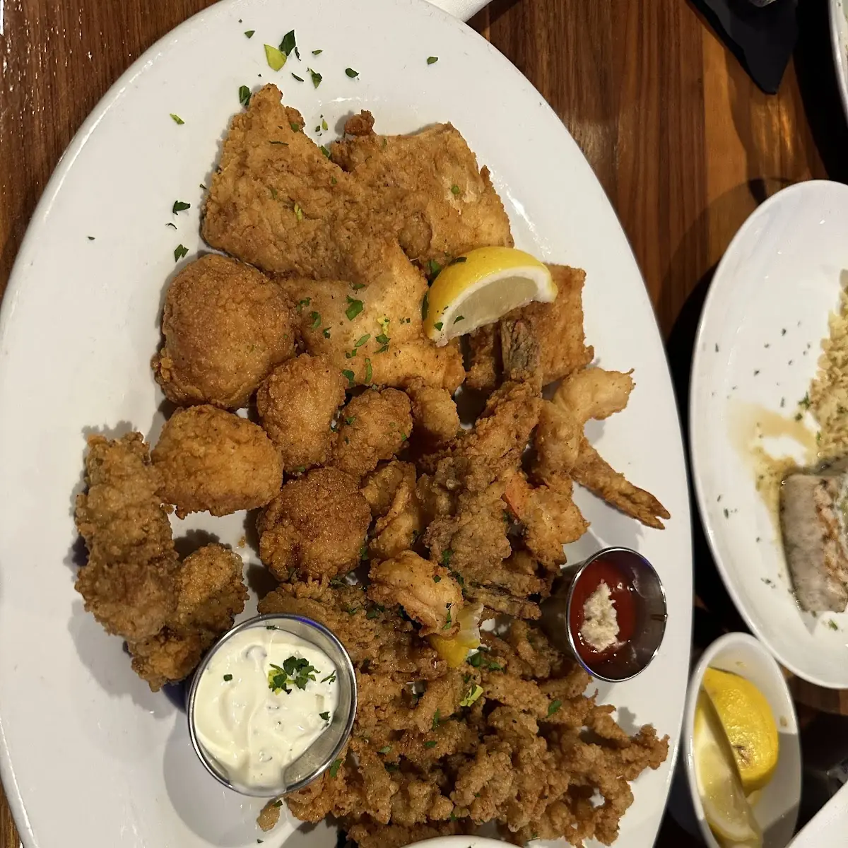 Broiled Seafood Platter
