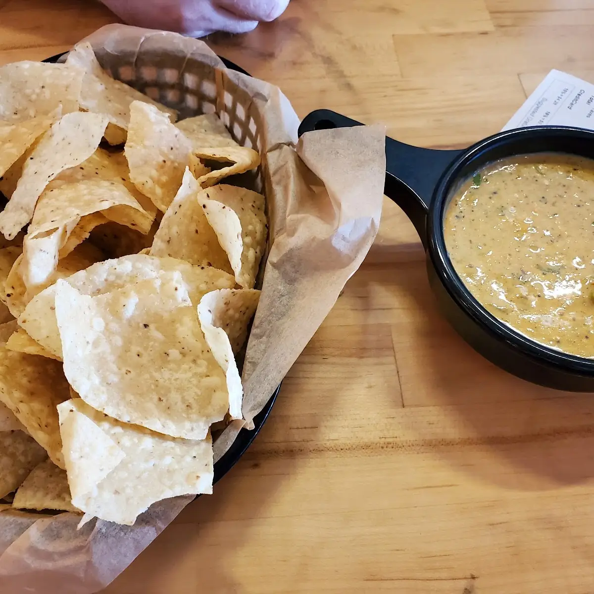 Chips and Queso Dip