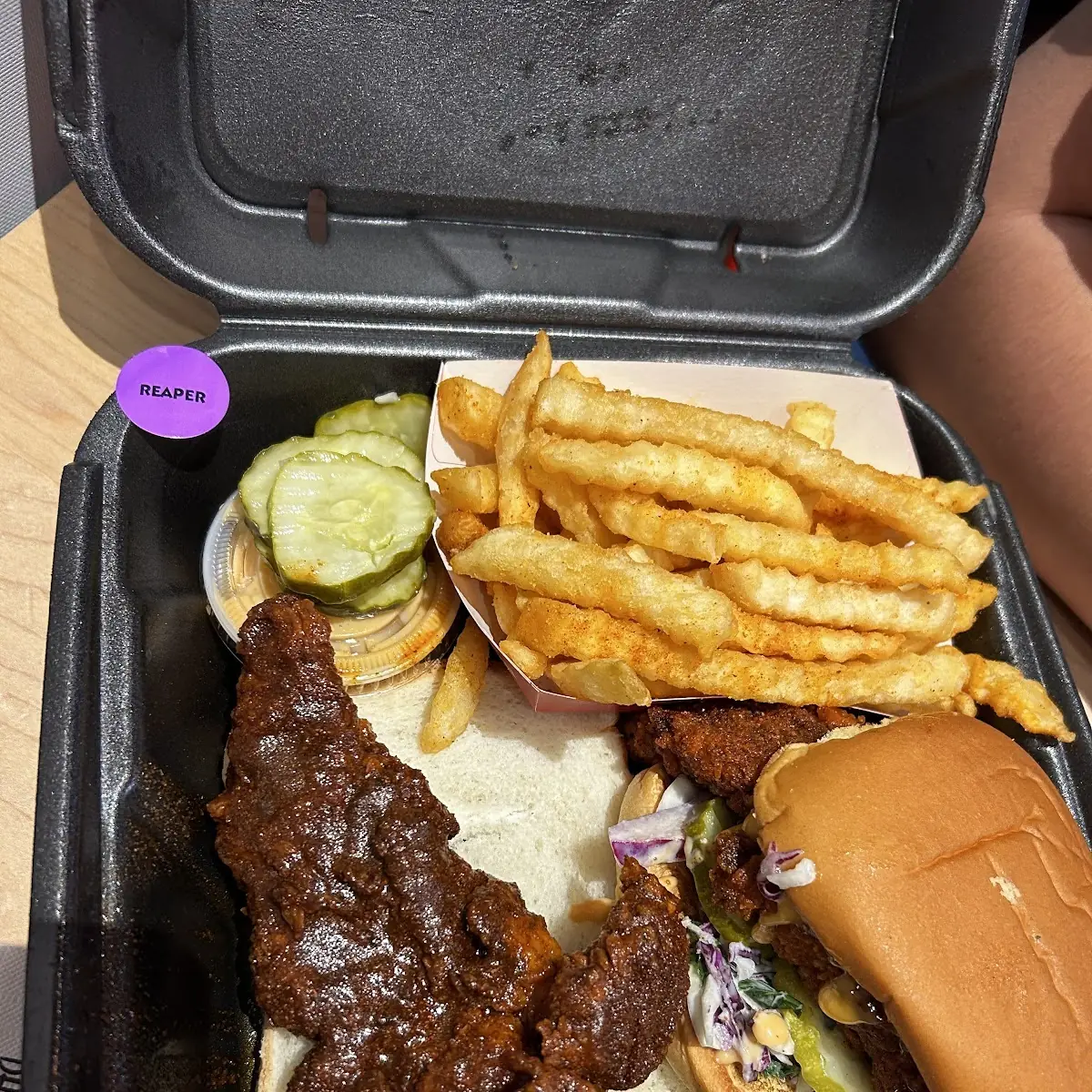 Reaper Chicken Tender and Chicken Slider