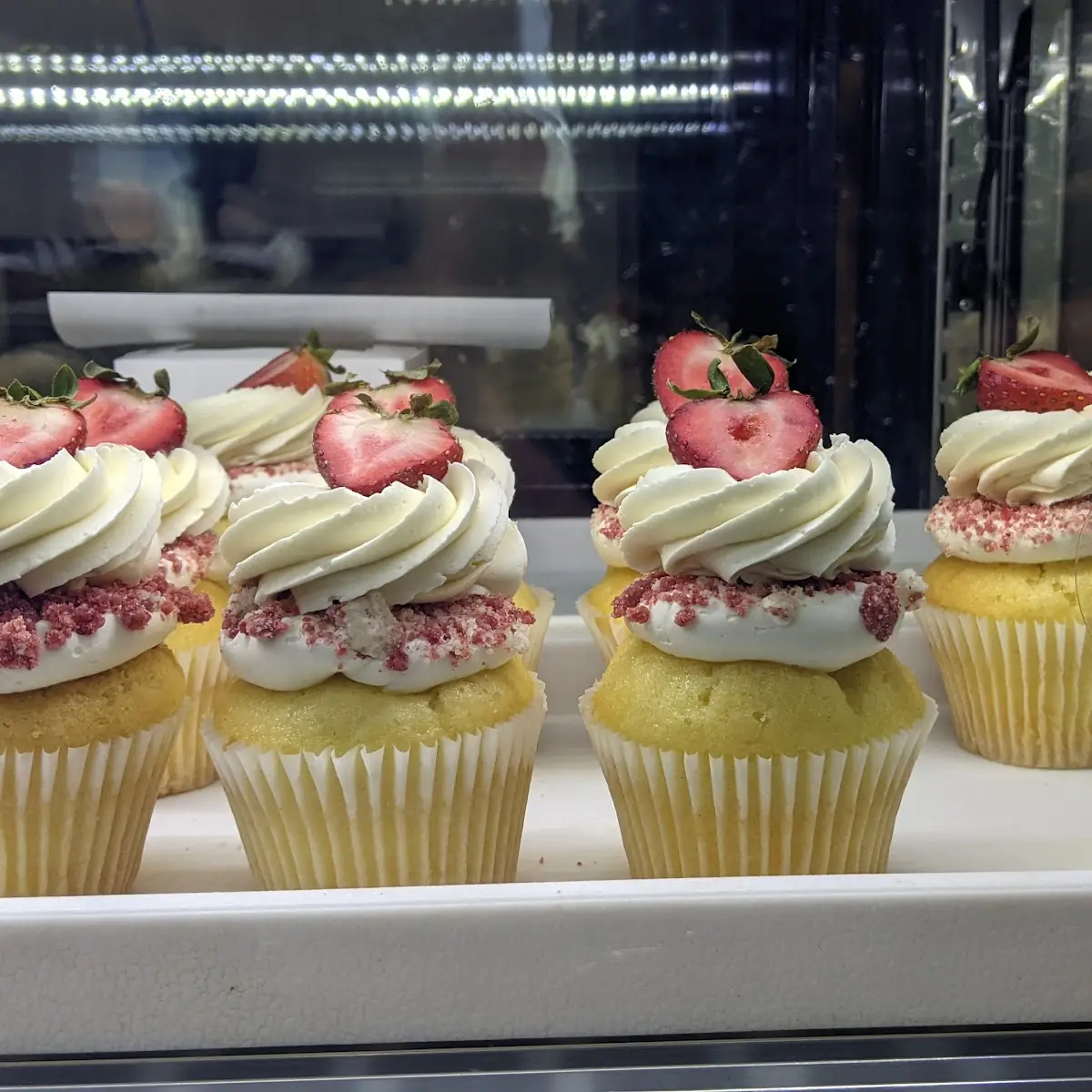 Strawberry Shortcake Cupcakes