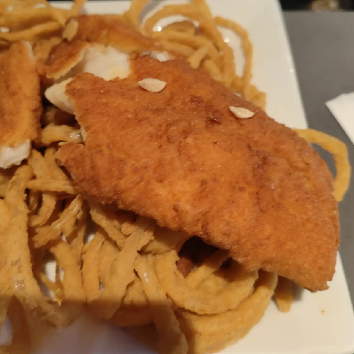 Fried Fish and Onion Rings