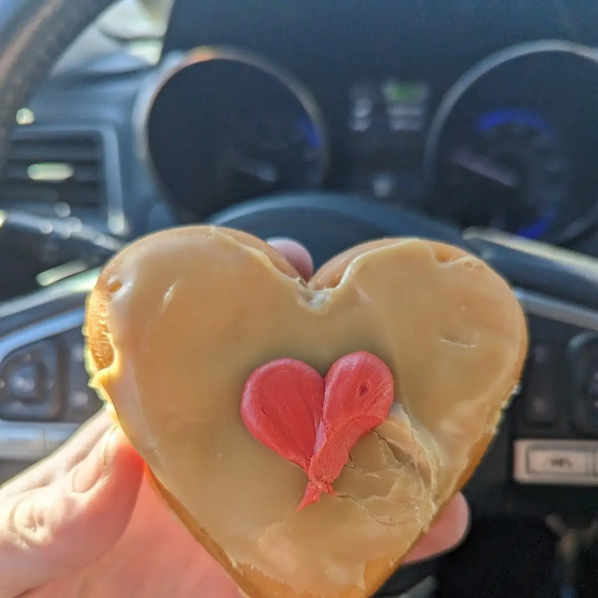 Maple Cream Donut