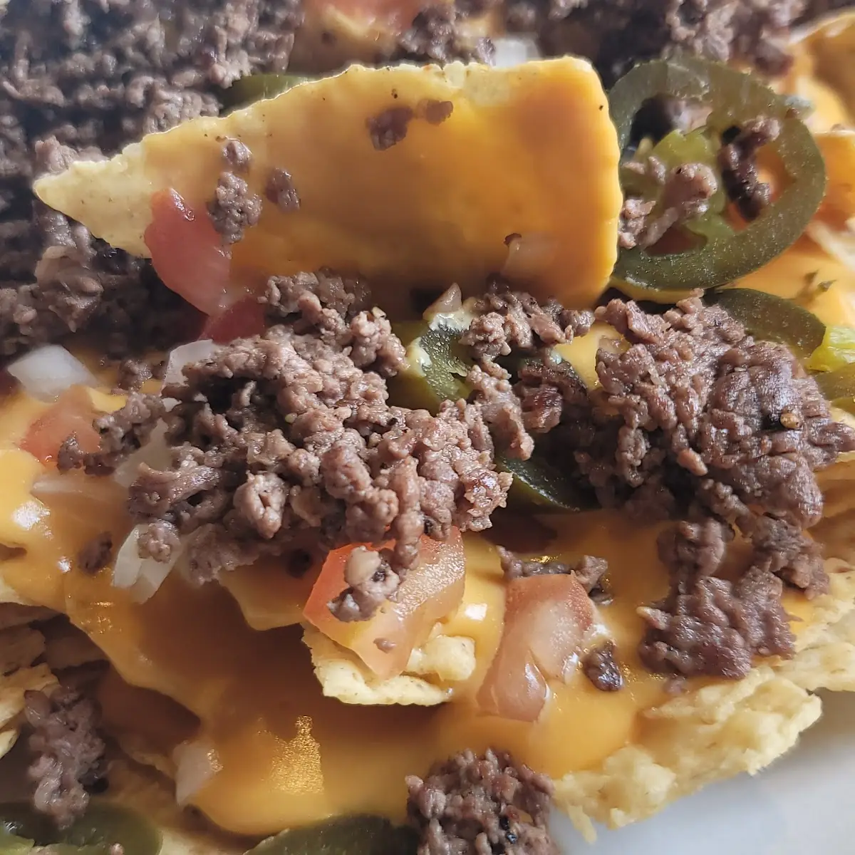 Nachos w Ground Beef